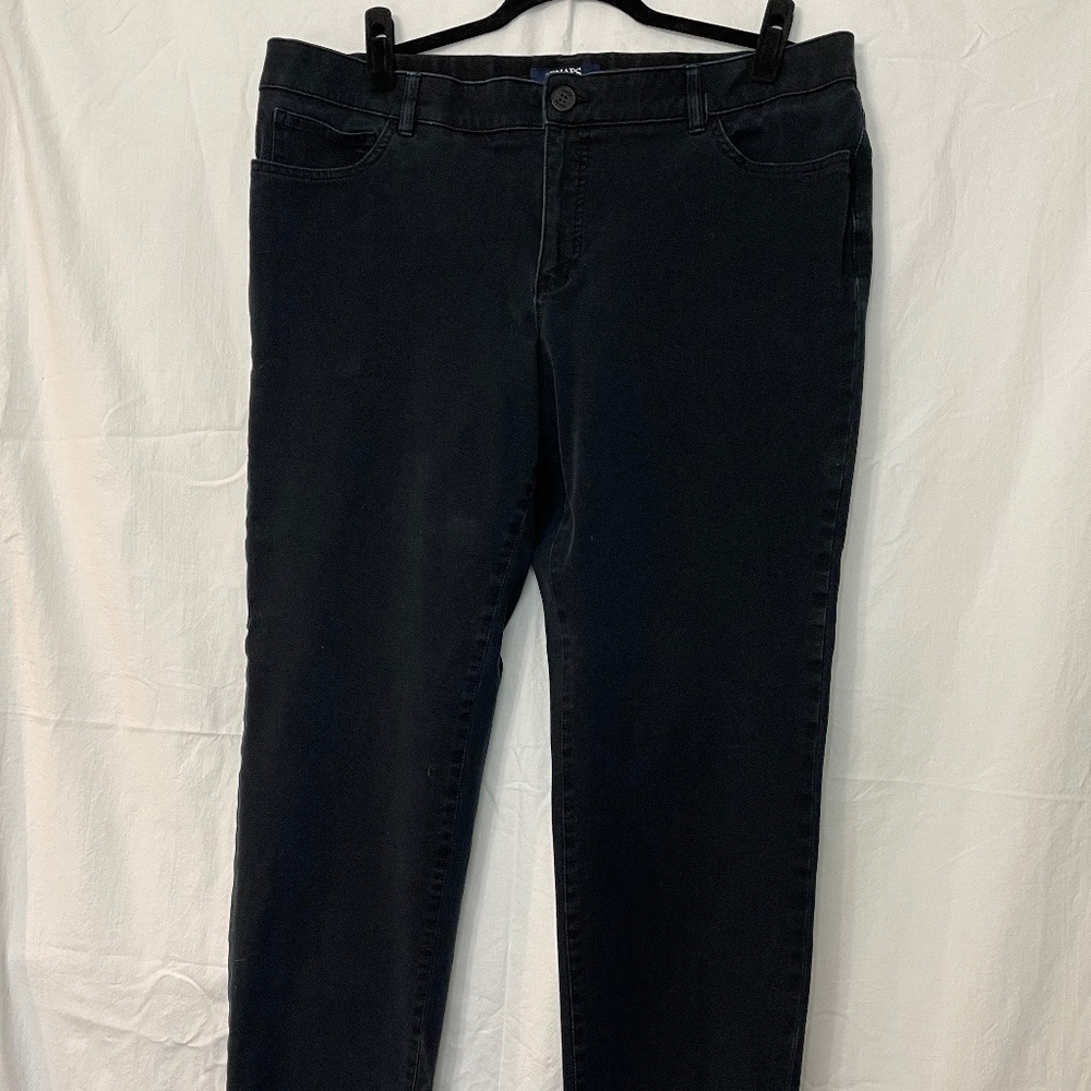 Chaps Black Jeans